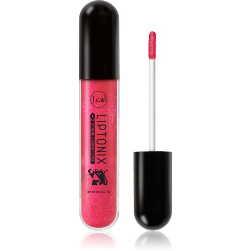 J.Cat Beauty Liptnix Extreme Shimmer Topper Luciu de Buze sclipitor culoare 110 Plasmon 8 g