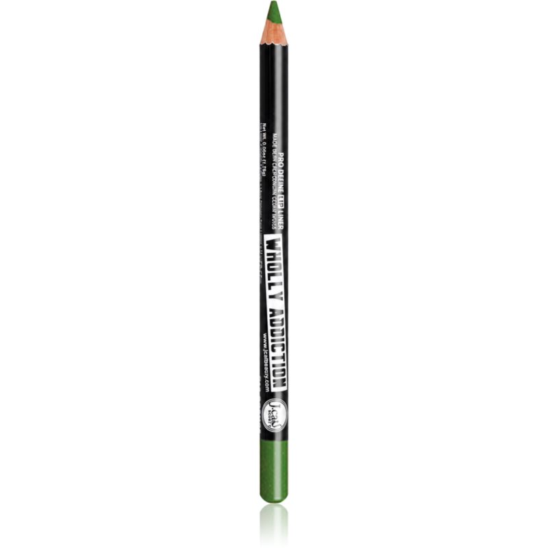J.Cat Beauty Wholly Addiction dermatograf rezistent culoare 123 Shimmer Green 1.76 g