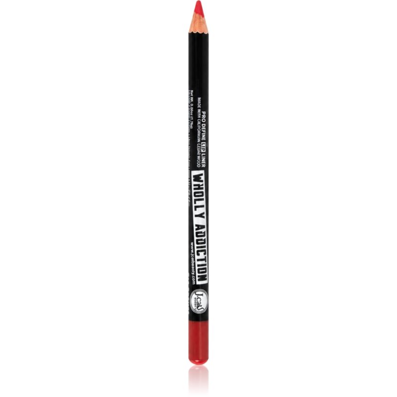 J.Cat Beauty Wholly Addiction creion contur buze culoare 206 Red Plush 1.76 g
