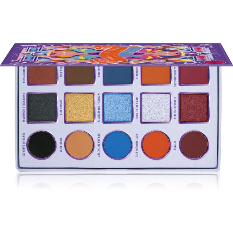 J.Cat Beauty House of Queens paleta farduri de ochi culoare 103 Royal Tea and Spade 12.5 g