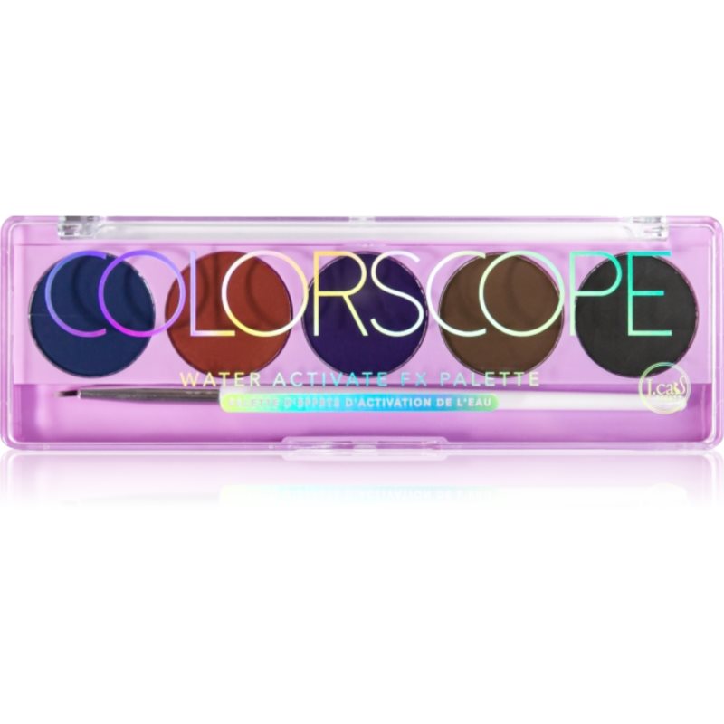 J.Cat Beauty ColorScope paletă de farduri pentru obraji cu pensula culoare 104 Deep 5 g