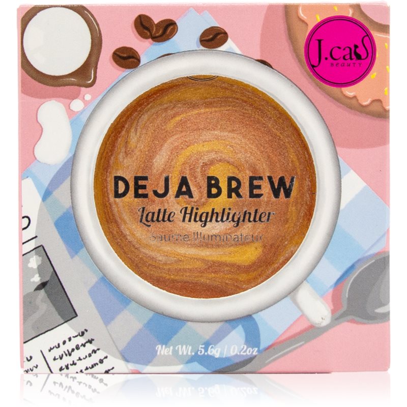 J.Cat Beauty Deja Brew iluminator culoare 101 Cafe Elevation 5.6 g