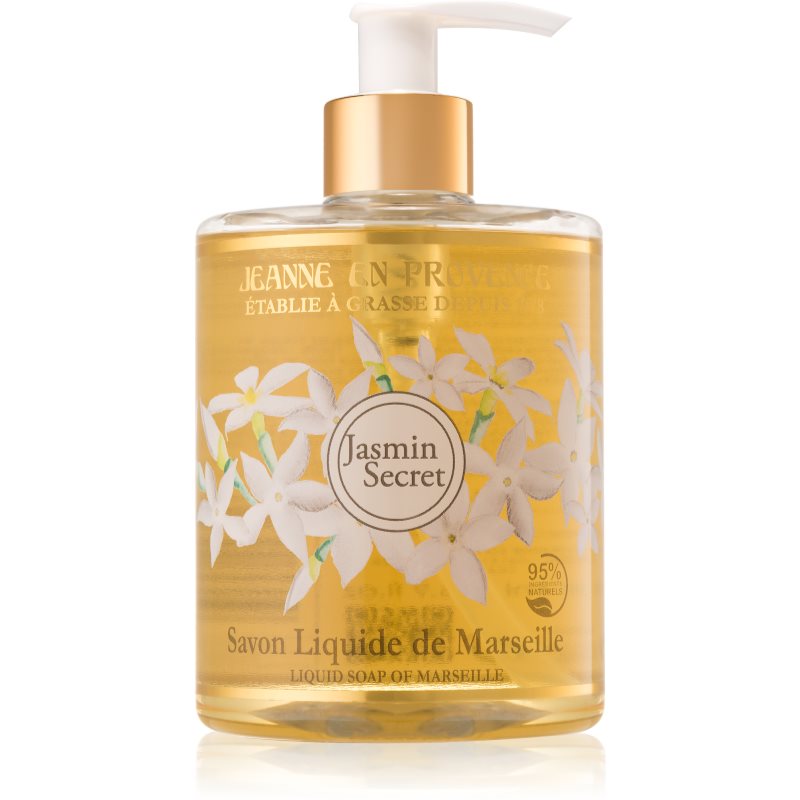 Jeanne en Provence Jasmin Secret Săpun lichid pentru mâini 500 ml