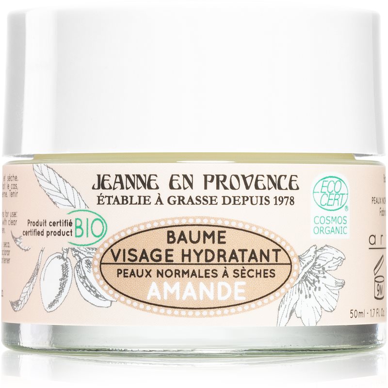 Jeanne en Provence BIO Almond balsam profund hidratant calitate BIO 50 ml