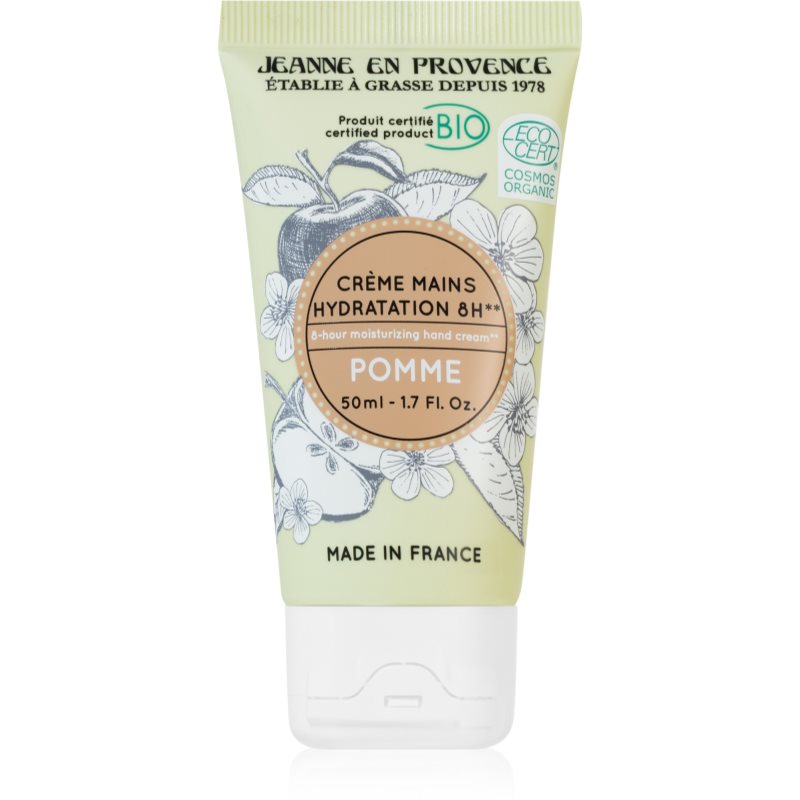 Jeanne en Provence Apple crema de maini hidratanta pentru femei 50 ml