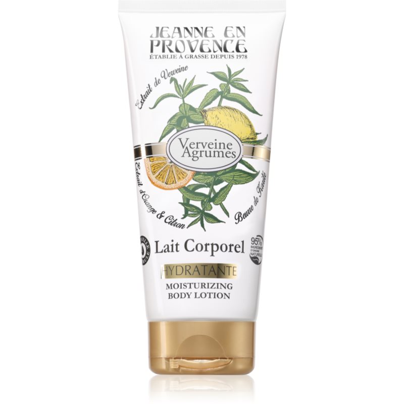 Jeanne en Provence Verveine Agrumes lapte de corp 200 ml Jeanne en Provence Verveine Agrumes lapte de corp 200 ml