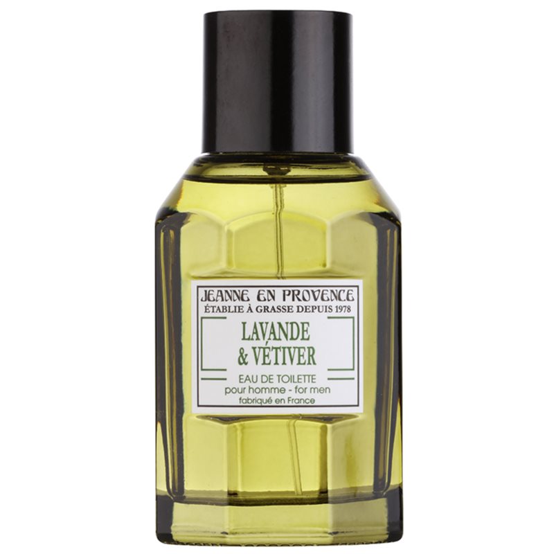 Jeanne en Provence Lavande & Vétiver Eau de Toilette pentru bărbați 100 ml