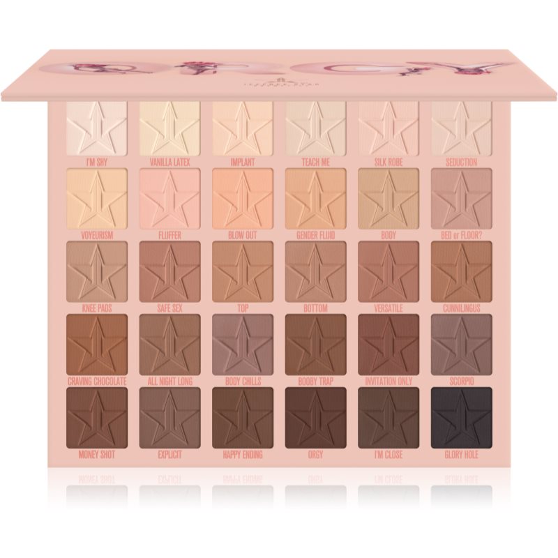 Jeffree Star Cosmetics Orgy Artistry paletă cu farduri de ochi 30x1,5 g