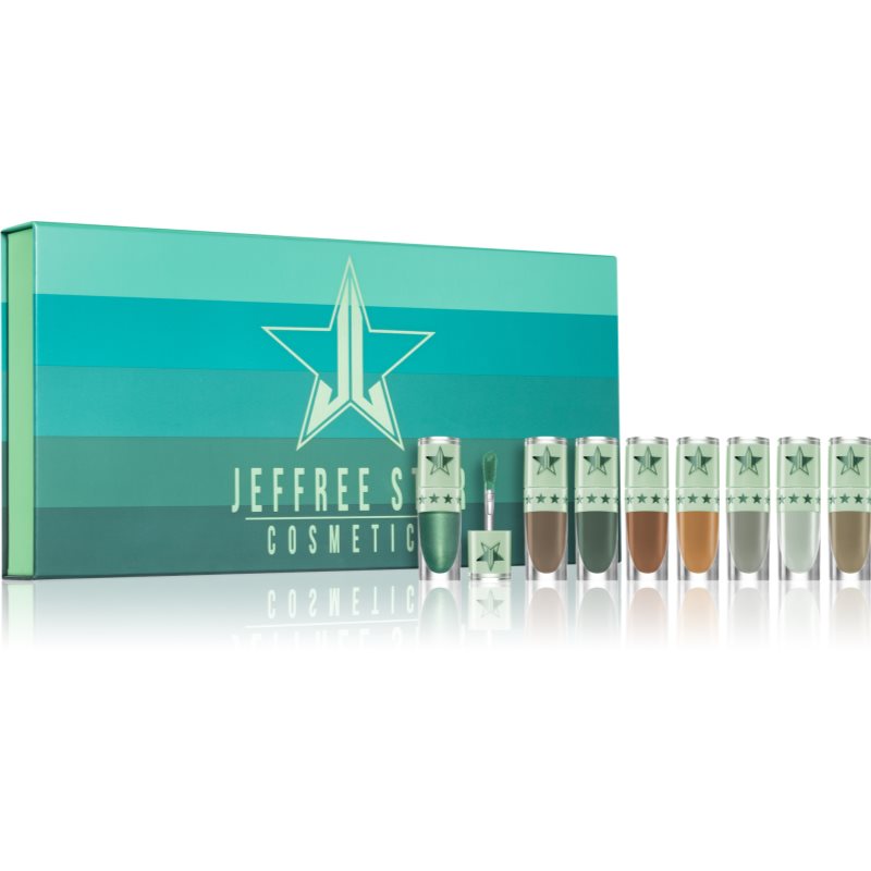 Jeffree Star Cosmetics Velour Liquid Lipstick set de rujuri lichide culoare Green