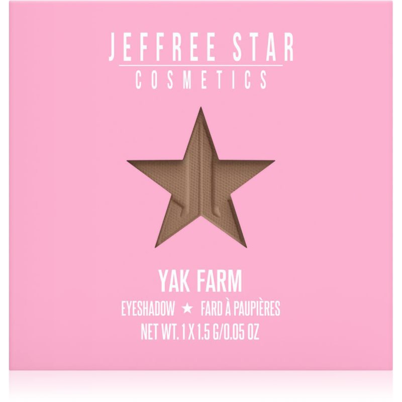 Jeffree Star Cosmetics Artistry Single Eyeshadow fard ochi culoare Yak Farm 1,5 g