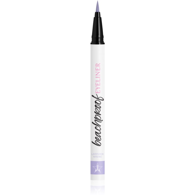 Jeffree Star Cosmetics Gothic Beach BeachProof Eyeliner tuș de ochi tip cariocă culoare Lavender Whore - Pale Lavender 0,5 ml