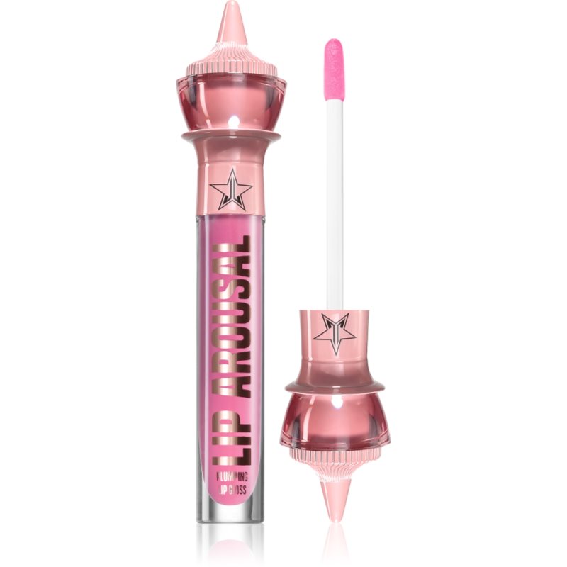 Jeffree Star Cosmetics Orgy 2 Lip Arousal Plumpin Lip Gloss lip gloss cu efect de crestere culoare Pink Robe 4 ml