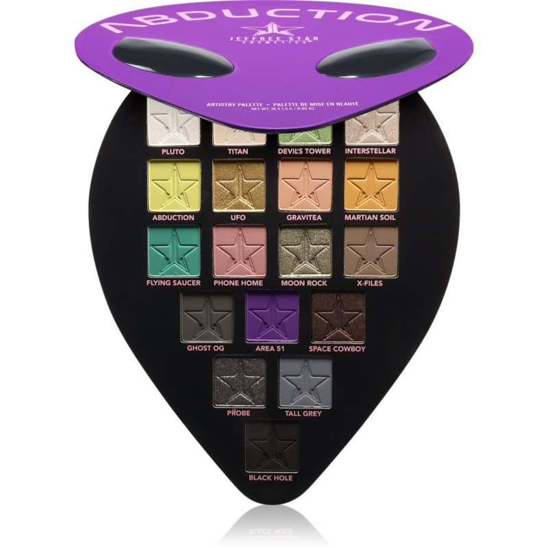 Jeffree Star Cosmetics Abduction Artistry Eye Palette paleta farduri de ochi 18x1.5 g