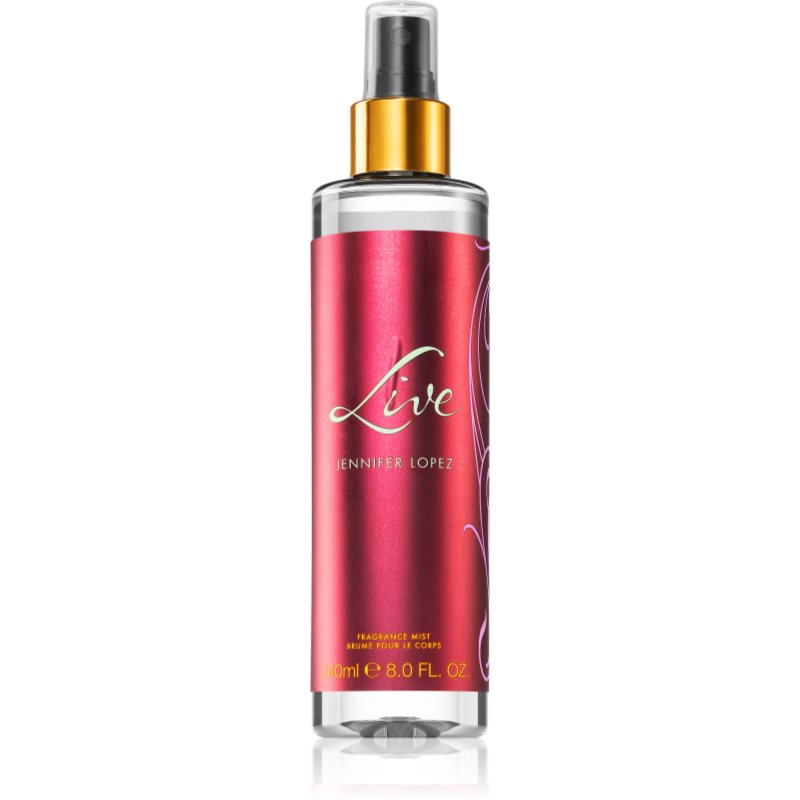 Jennifer Lopez Live spray pentru corp pentru femei 240 ml