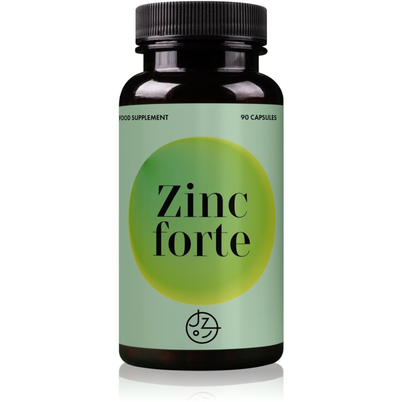 Jíme zdravě Zinc FORTE capsule pentru funcționarea normală a sistemului imunitar, sănătatea oaselor și activitatea musculară 90 caps.