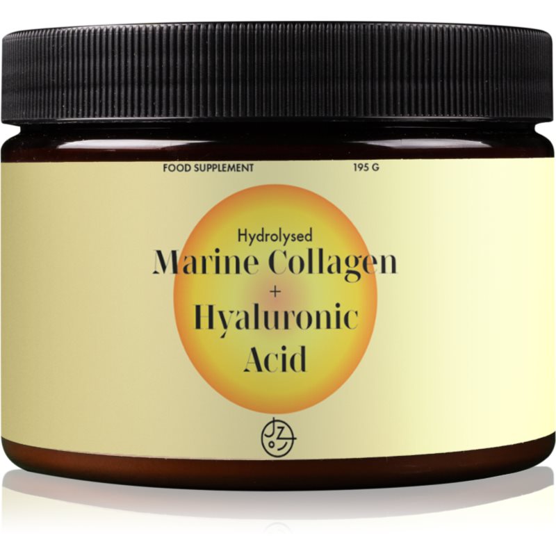 Jíme zdravě Marine Collagen + Hyaluronic Acid colagen hidrolizat cu acid hialuronic aroma Mango 195 g