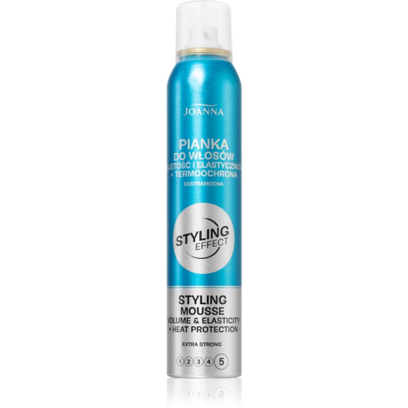 Joanna Styling Effect spuma pentru regenerarea parului cu fixare foarte puternica 150 ml