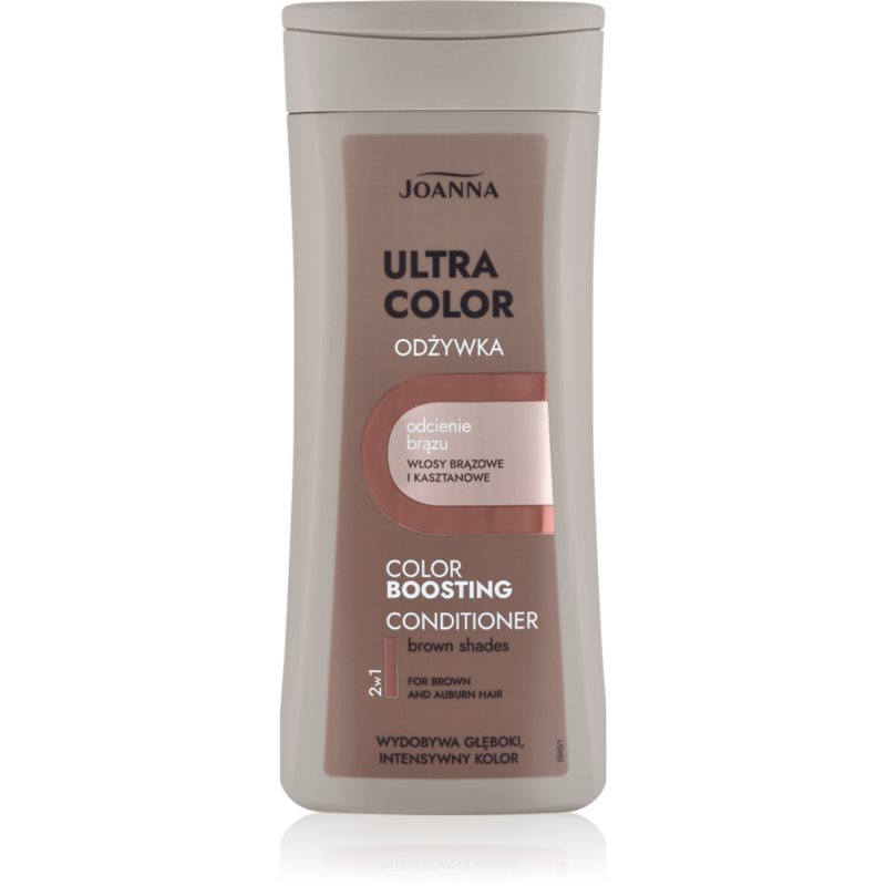 Joanna Ultra Color Boosting Conditioner balsam cu efect de intensificare a culorii brown shades 200 g