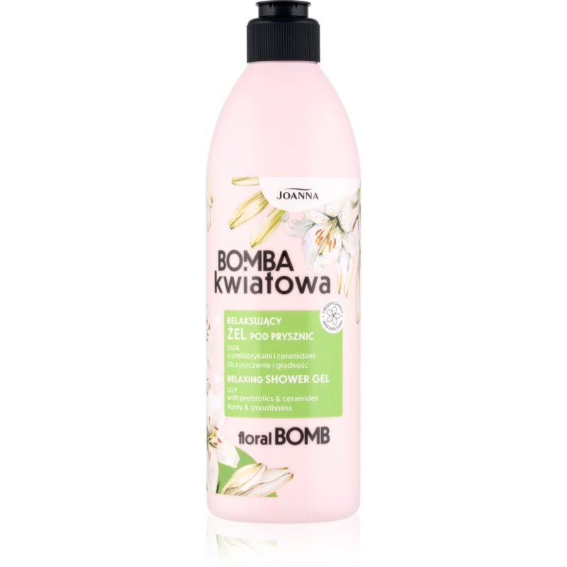 Joanna Floral Bomb Relaxing gel de duș Lily 500 ml