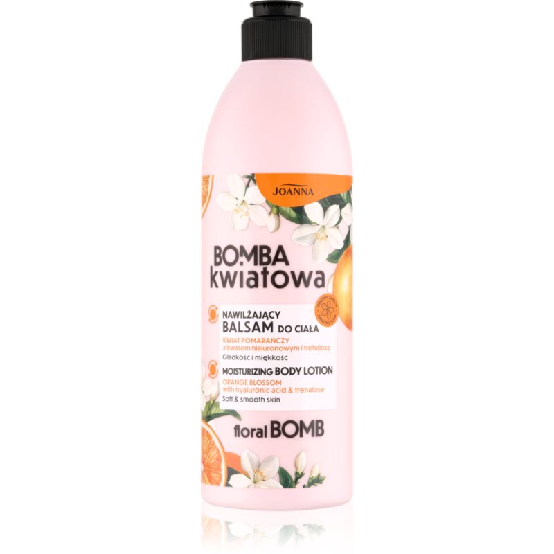 Joanna Floral Bomb Moisturizing loțiune de corp hidratantă Orange Blossom 500 g