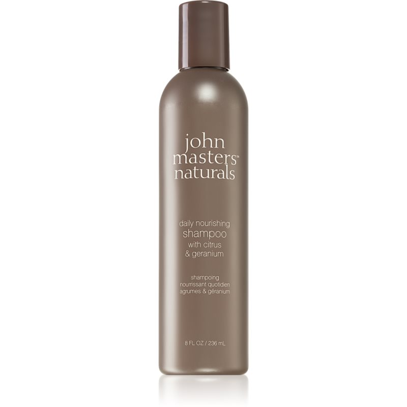 John Masters Organics Citrus & Geranium Daily Nourishing Shampoo sampon hranitor pentru utilizarea de zi cu zi 236 ml