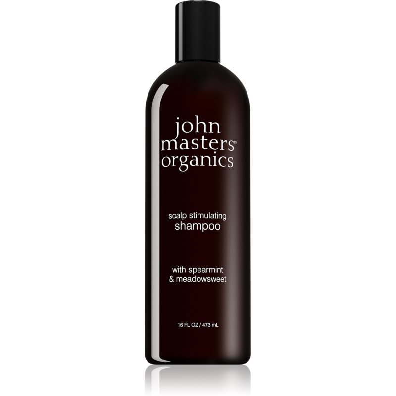 John Masters Organics Spearmint & Meadowsweet Scalp Stimulating Shampoo Sampon Pentru Cresterea Parului Pentru Un Scalp Seboreic 473 Ml