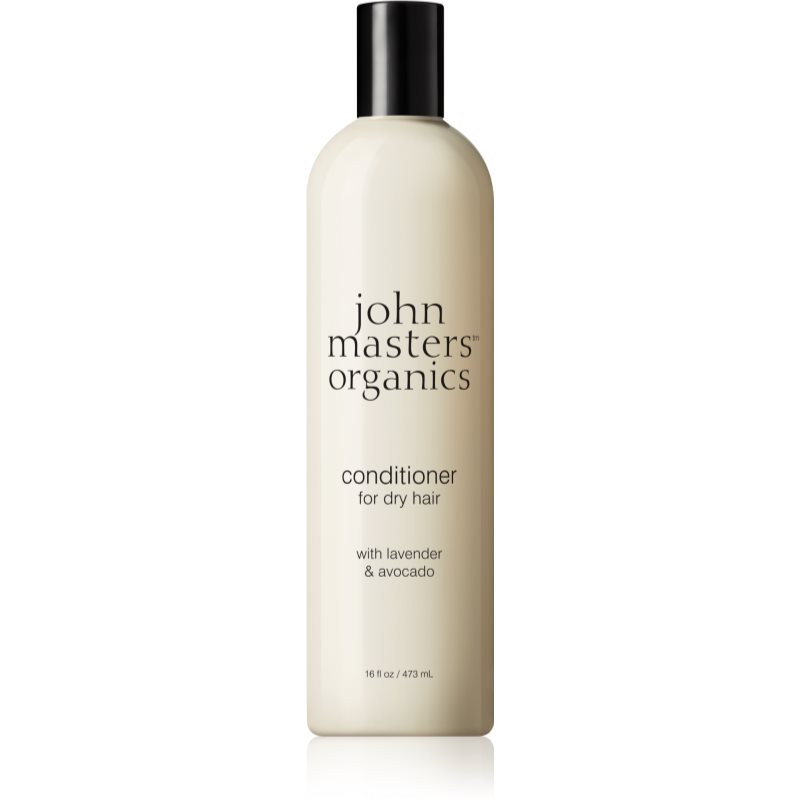 John Masters Organics Lavender & Avocado Conditioner Balsam pentru păr uscat și deteriorat. 473 ml