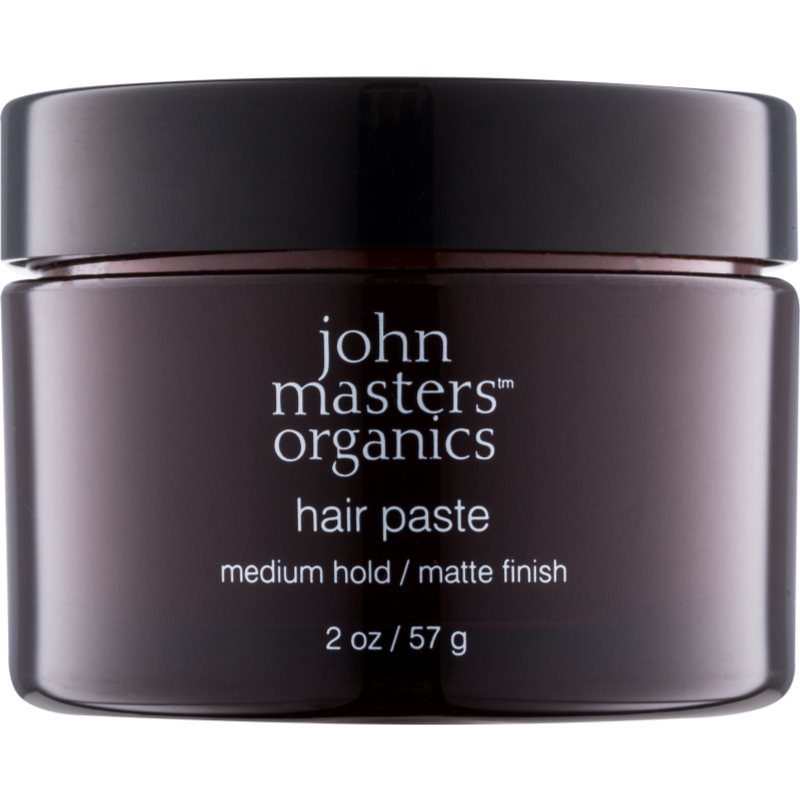 John Masters Organics Hair Paste Medium Hold / Matte Finish pasta pentru modelat pentru un aspect mat Medium 57 g