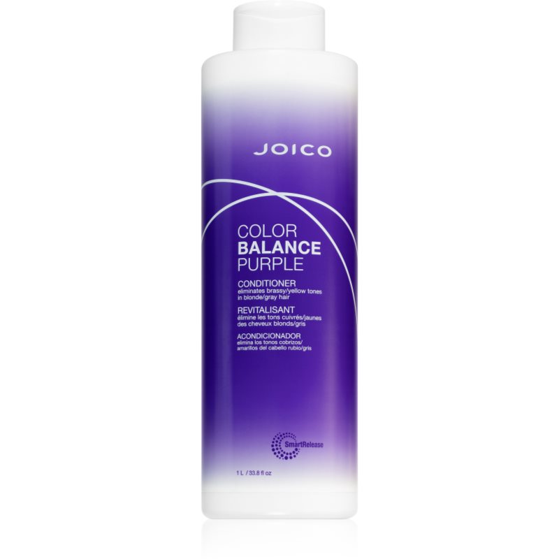 Joico Color Balance Purple Condicioner balsam de par violet neutralizeaza tonurile de galben 1000 ml