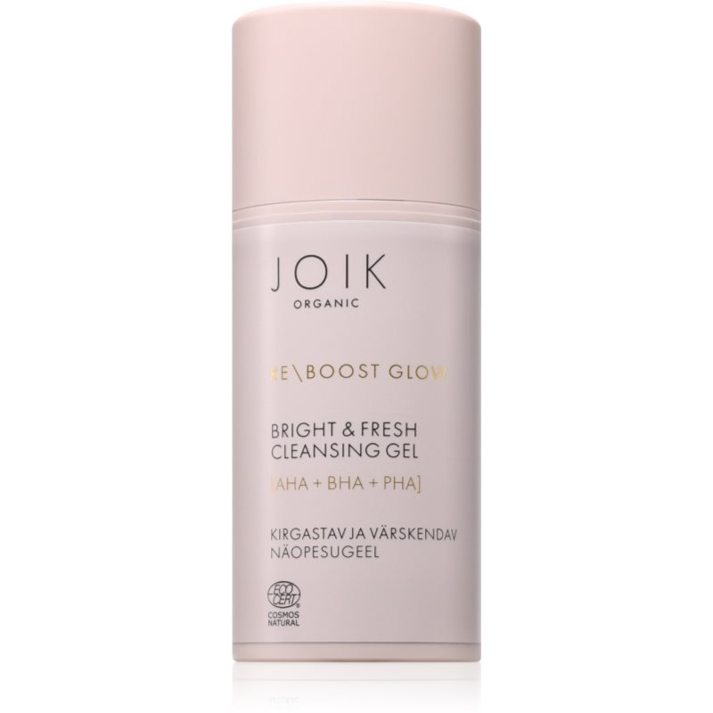 JOIK Organic Re-Boost Glow gel de curatare racoritor cu efect de exfoliere 100 ml JOIK Organic Re-Boost Glow gel de curatare racoritor cu efect de exfoliere 100 ml