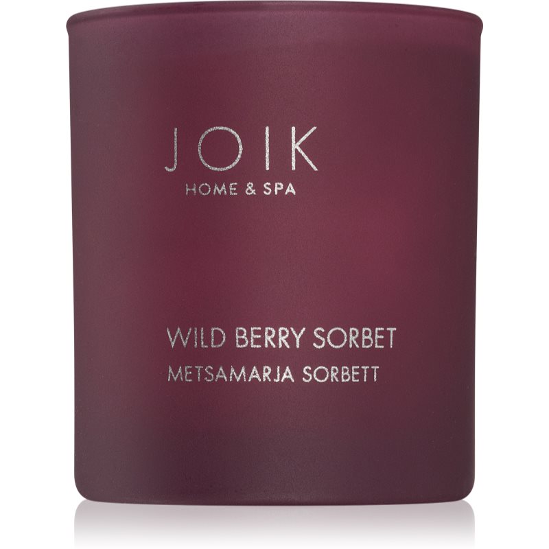 JOIK Organic Home & Spa Wild Berry Sorbet lumânare parfumată 150 g