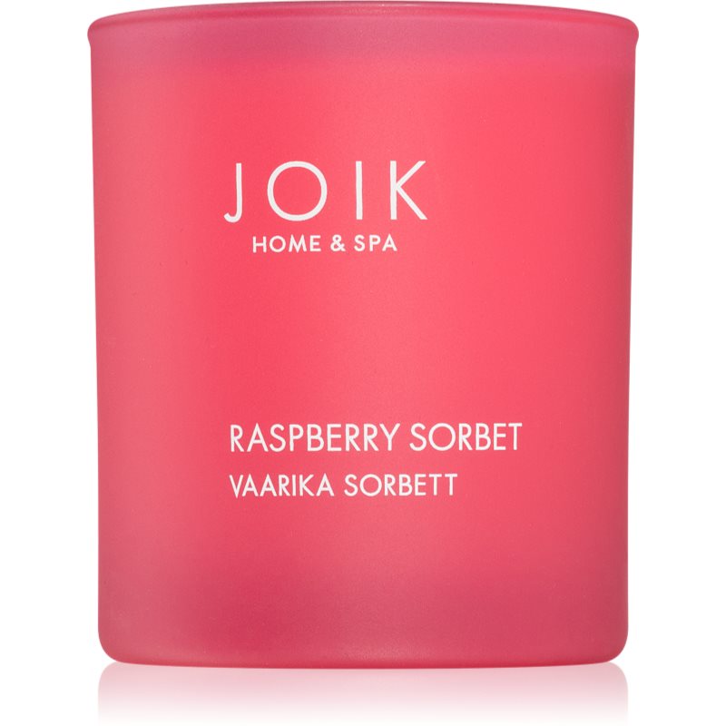 JOIK Organic Home & Spa Raspberry Sorbet lumânare parfumată 150 g