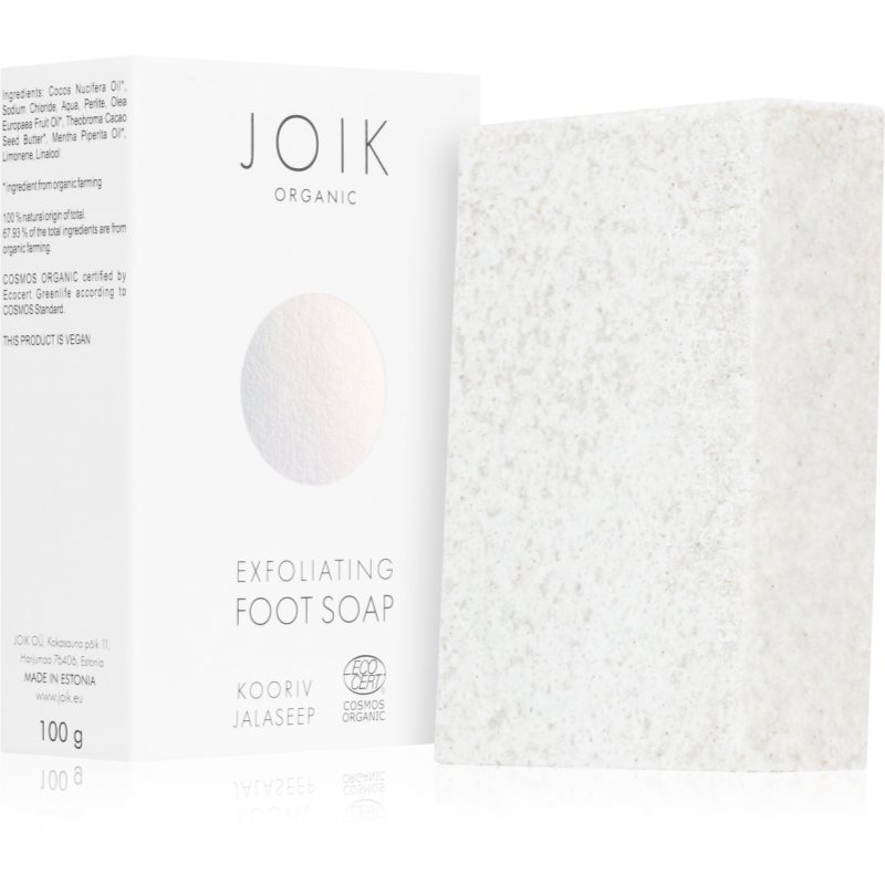 JOIK Organic Scrub & Clean baton exfoliant pentru picioare 100 g