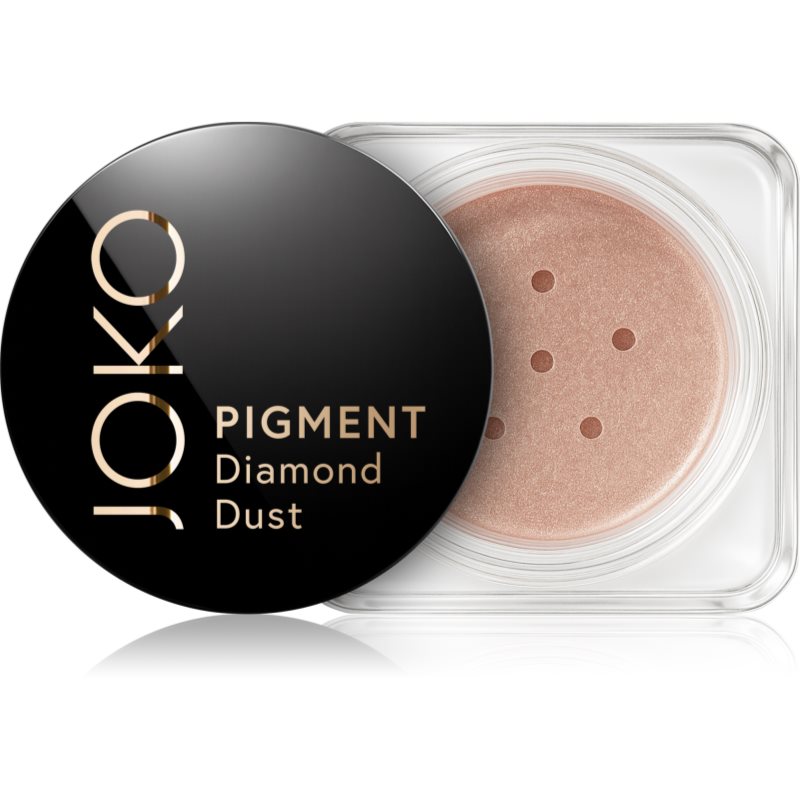 JOKO Pigment Diamond Dust pigment cu sclipici pentru ochi culoare 04 Apricot Glow 5 g