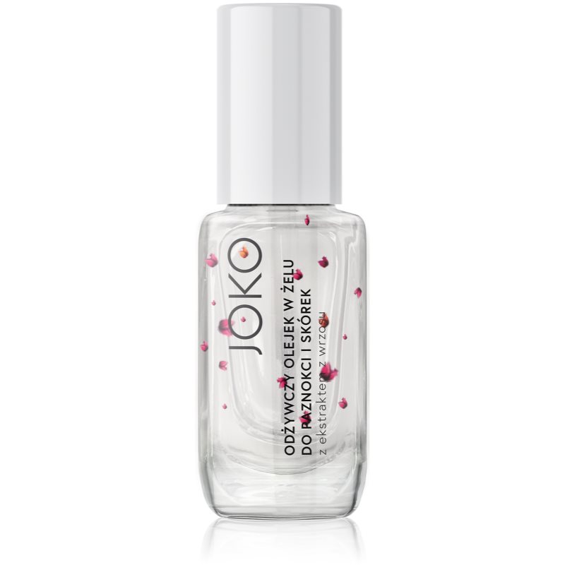 JOKO Nail &amp; Cuticles Nourishing Jelly Oil ulei hrănitor pentru unghii și cuticule 11 ml