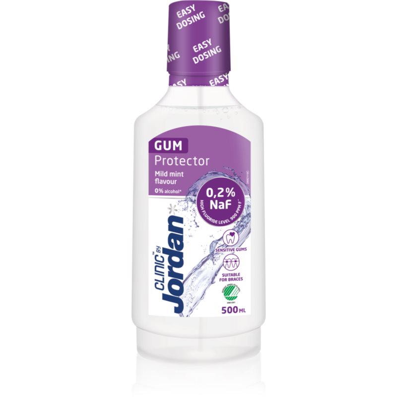 Jordan Clinc Gum Protector apă de gură pentru gingii sensibile 500 ml