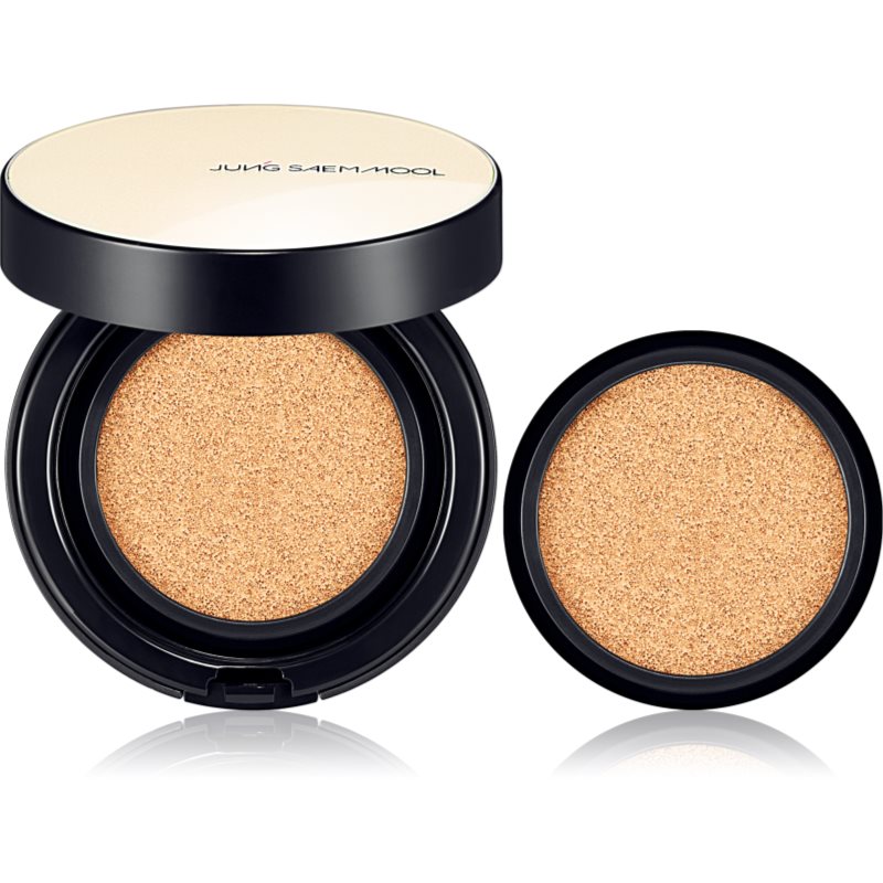 JUNG SAEM MOOL Essential Skin Nuder Cushion fond de ten hidratant, în burete + refill culoare Medium 2x14 g