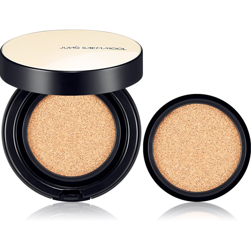 JUNG SAEM MOOL Essential Skin Nuder Cushion fond de ten hidratant, în burete + refill culoare Pink Light 2x14 g