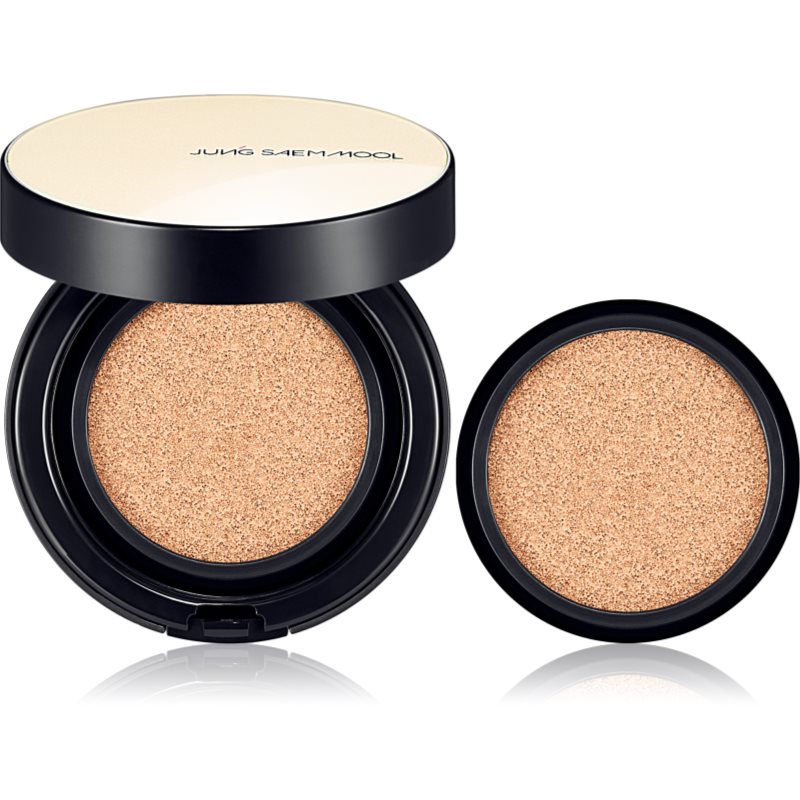 JUNG SAEM MOOL Essential Skin Nuder Cushion fond de ten hidratant, în burete + refill culoare Fair 2x14 g