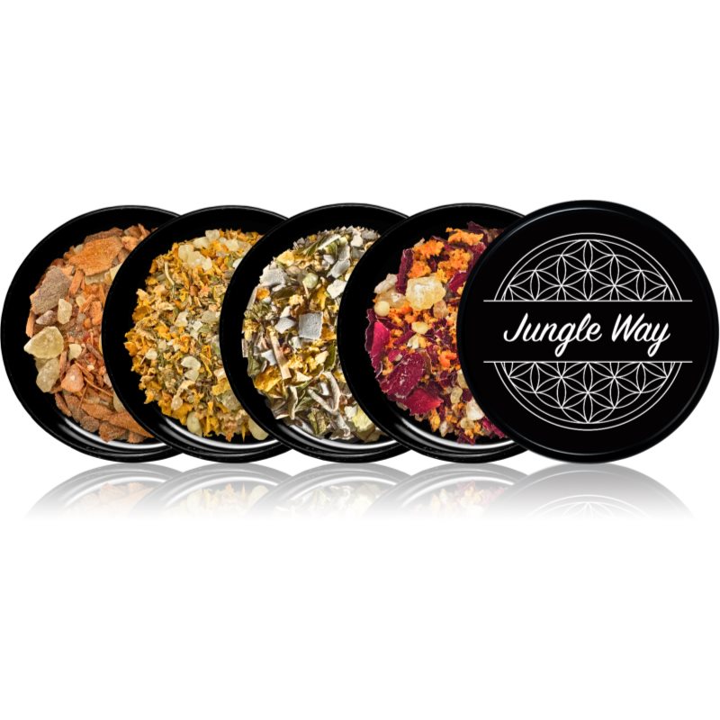 Jungle Way Discovery set Elevate Your Routine suporturi pentru ars tămâie