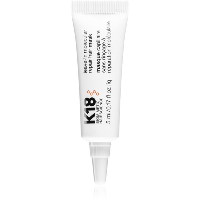 K18 Molecular Repair Hair Mask spülfreie Haarpflege 5 ml