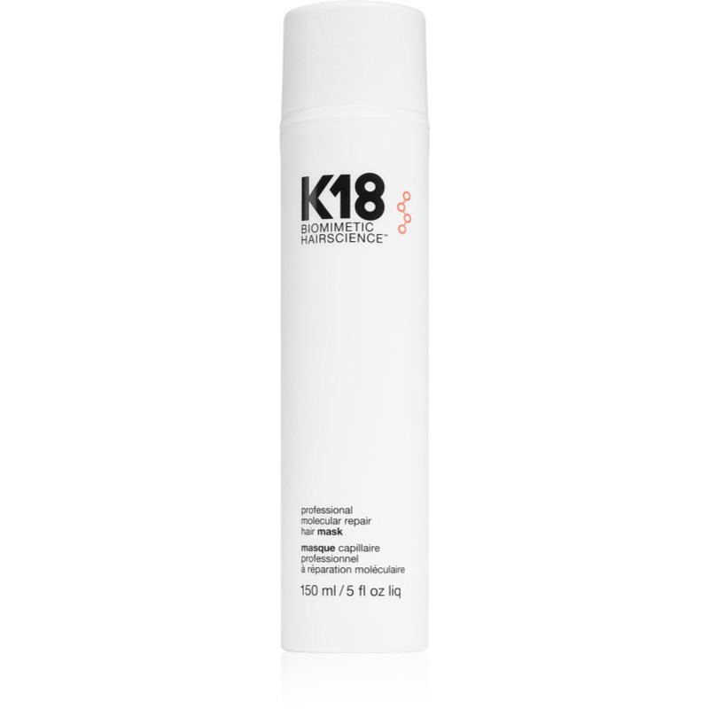 K18 Molecular Repair Tratament Pentru Ingrijirea Parului Fara Clatire 150 Ml