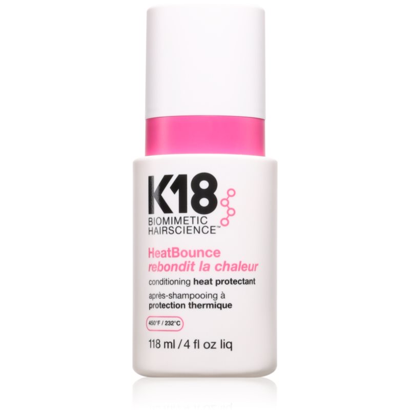 K18 HeatBounce Conditioning Heat Protectant balsam protector pentru modelarea termica a parului 118 ml