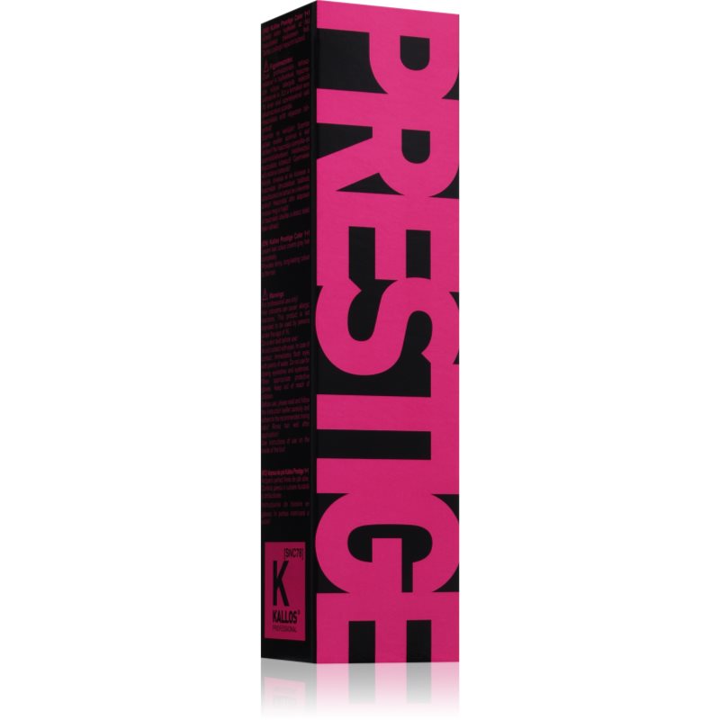 Kallos Prestige Cream Hair Color Culoare permanenta pentru par culoare Platinum Blond 60 ml