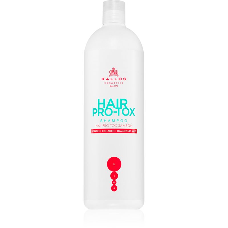 Kallos Hair Pro-Tox sampon cu keratina pentru păr uscat și deteriorat 500 ml