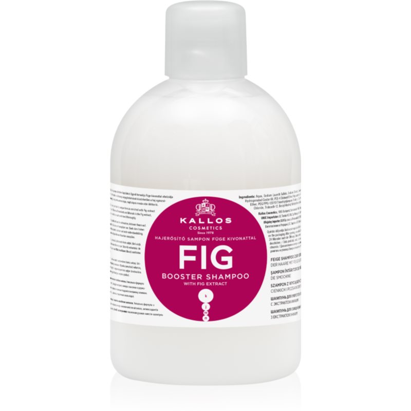 Kallos KJMN Professional Fig șampon pentru par deteriorat 1000 ml