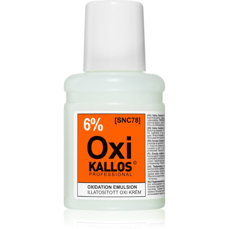 Kallos Kallos Classic Oxi Peroxide Cream 6%Peroxide Cream 6% pentru uz profesonial 60 ml