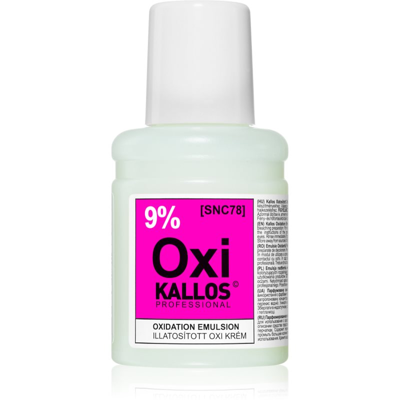 Kallos Kallos Classic Oxi Peroxide Cream 9% pentru uz profesonial 60 ml