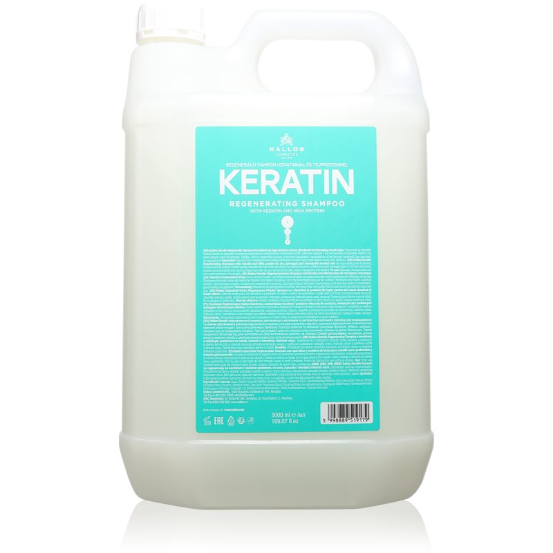 Kallos KJMN Professional Keratin șampon cu keratina 5000 ml