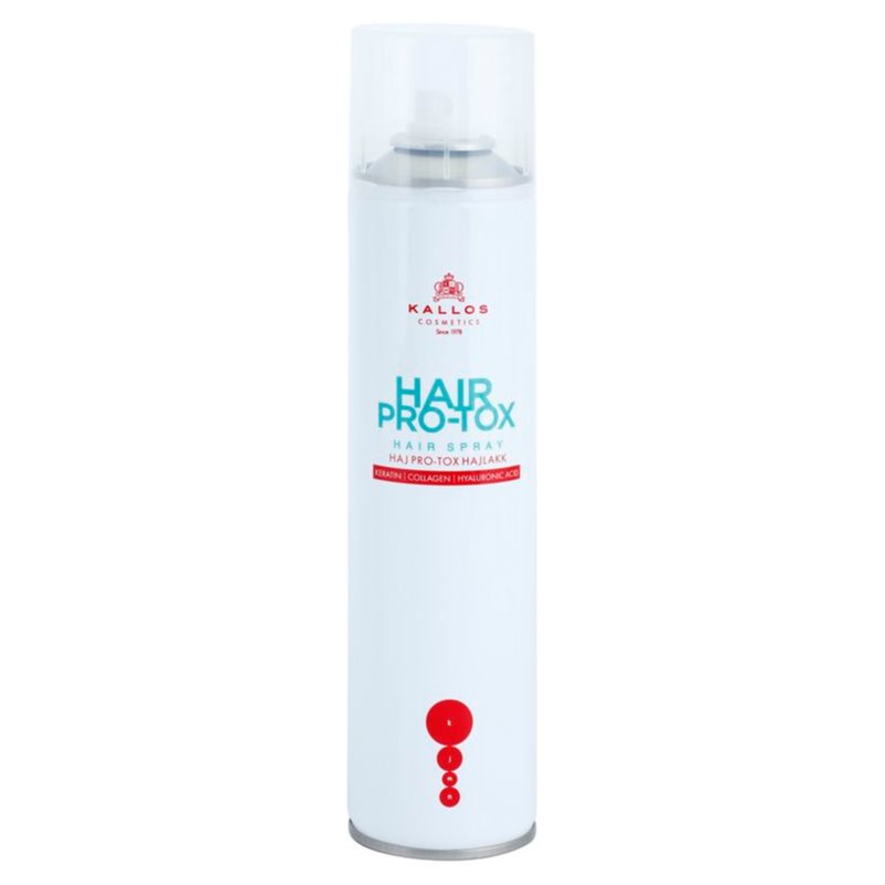 Kallos Hair Pro-Tox lac pentru păr uscat și deteriorat 400 ml